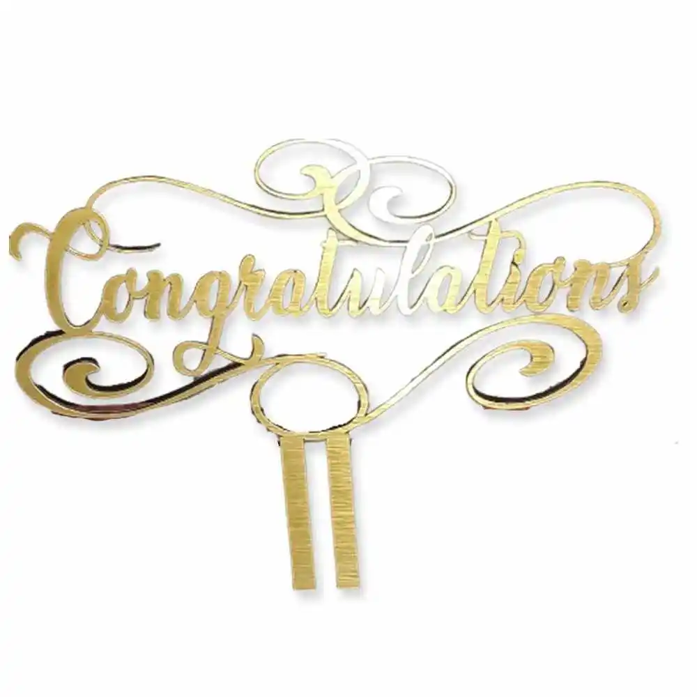 Congratulations Cake Topper Online